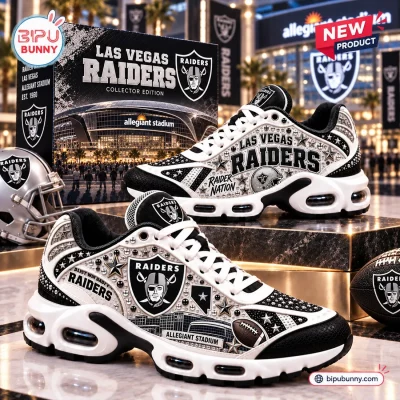 Las Vegas Raiders Custom Sport Air Max Plus Shoes
