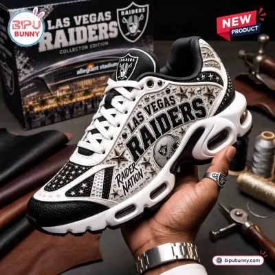 Las Vegas Raiders Custom Sport Air Max Plus Shoes