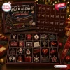 Front view of Liverpool FC Christmas Advent Calendar with twenty-four numbered daily keepsake compartments.