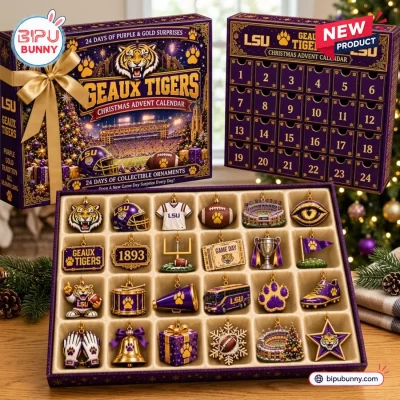 Louisiana State University Tigers Christmas Advent Calendar