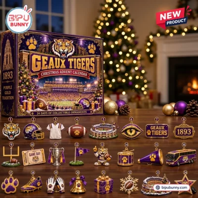 Louisiana State University Tigers Christmas Advent Calendar