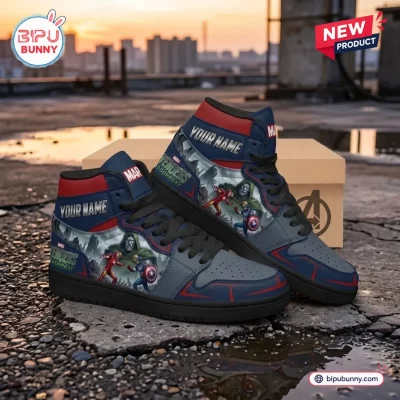 Marvel Avengers Doomsday Air Jordan 1 High Top Shoes