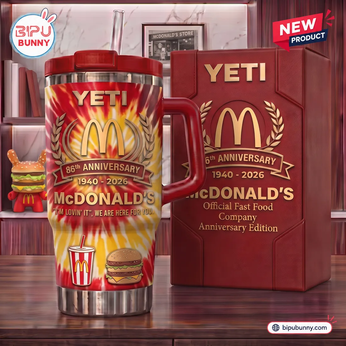 McDonald’s 86th Anniversary YETI Handle Tumbler McDonald’s 86th Anniversary YETI Handle Tumbler