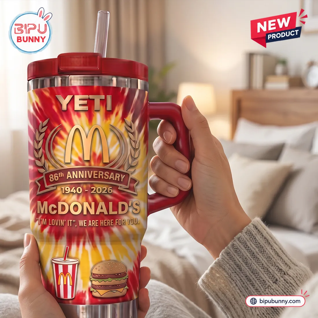 McDonald’s 86th Anniversary YETI Handle Tumbler McDonald’s 86th Anniversary YETI Handle Tumbler