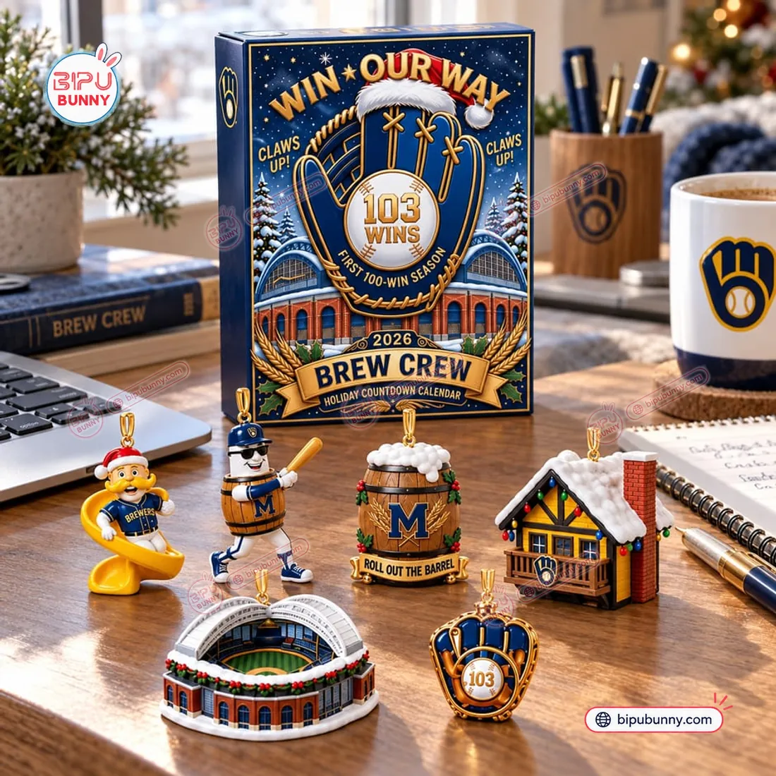 Merry Christmas 2026 Milwaukee Brewers Advent Calendar Merry Christmas 2026 Milwaukee Brewers Advent Calendar