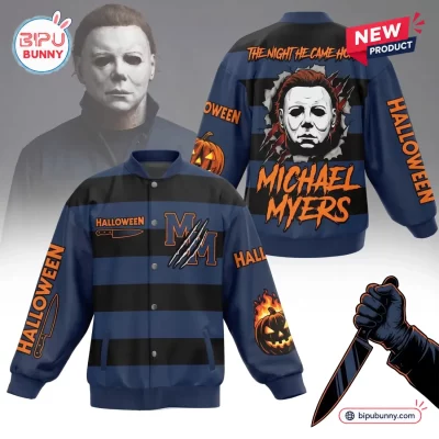 Michael Myers Horror Blue Varsity Jacket