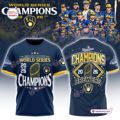 Milwaukee Brewers 2026 Champions Shirt