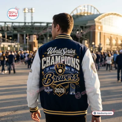 Milwaukee Brewers 2026 World Series Champions Baseball  Jacket
