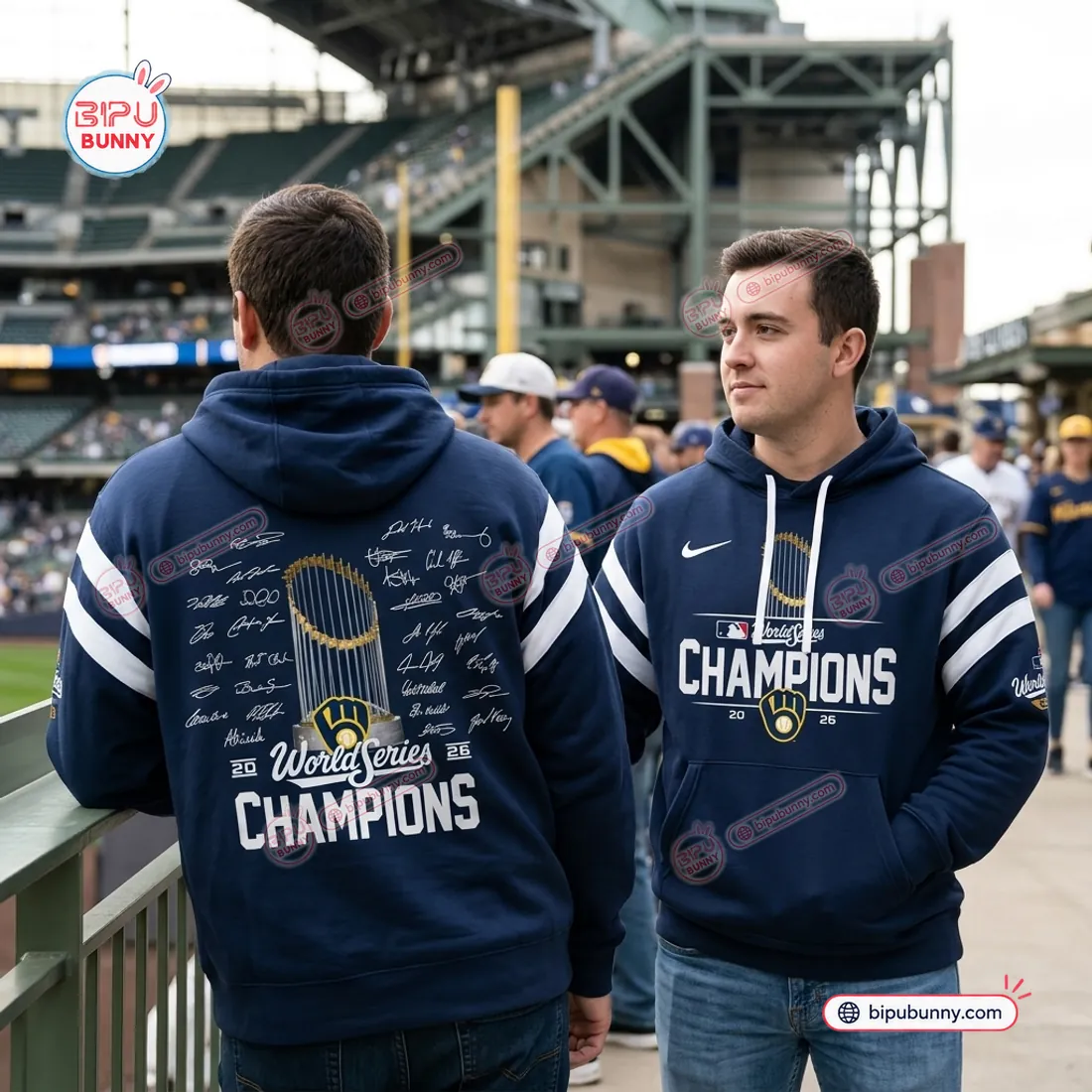 Milwaukee Brewers 2026 World Series Champions Hoodie Milwaukee Brewers 2026 World Series Champions Hoodie