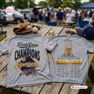 Milwaukee Brewers 2026 World Series Champions Shirt