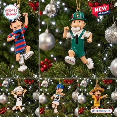 Milwaukee Brewers Racing Sausages Christmas Ornament