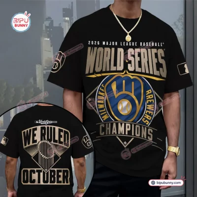 Milwaukee Brewers World Series Shirt Limited Edition