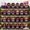 Front view of Minnesota Vikings NFL Advent Calendar featuring miniature football player figurines.