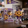 Front view of the Minnesota Vikings Viktor The Viking Funko Pop Figure standing outside its box.
