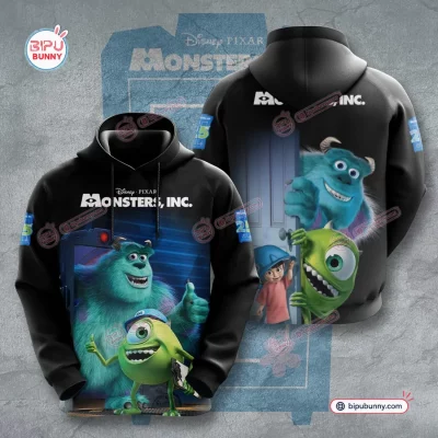 Monsters Inc 25th Anniversary Black Shirt