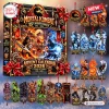 Front view of Mortal Kombat 35th Anniversary Advent Calendar with character figures.