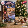 Front view of the Christmas Vacation Advent Calendar 2026 with collectible figurines.