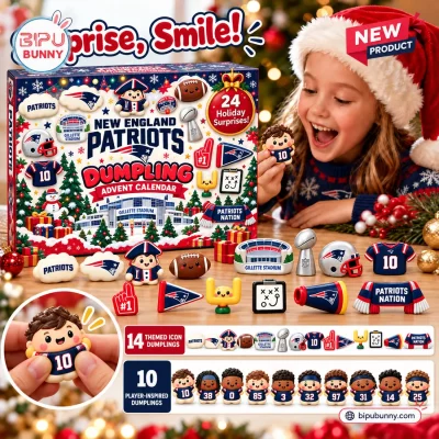 New England Patriots Dumpling Advent Calendar