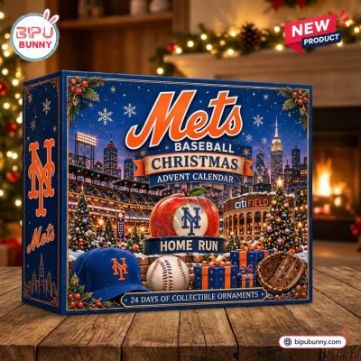 New York Mets Baseball Christmas Advent Calendar