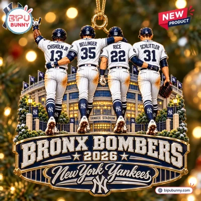 New York Yankees Bronx Bombers Ornament 2026