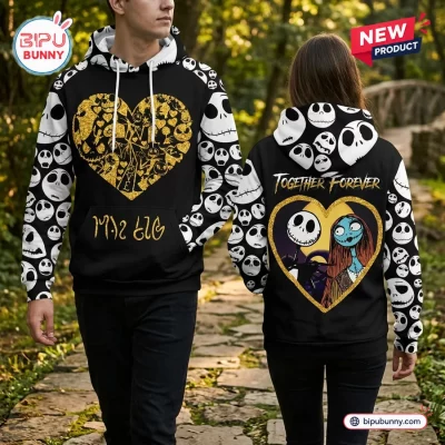 Nightmare Before Christmas Together Forever Hoodie