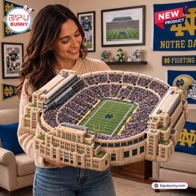 Notre Dame Fighting Irish Plush Stadium Pillow