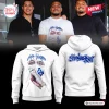 Front and back view of a white NZ Warriors Leka Halasima hoodie with graphic print.