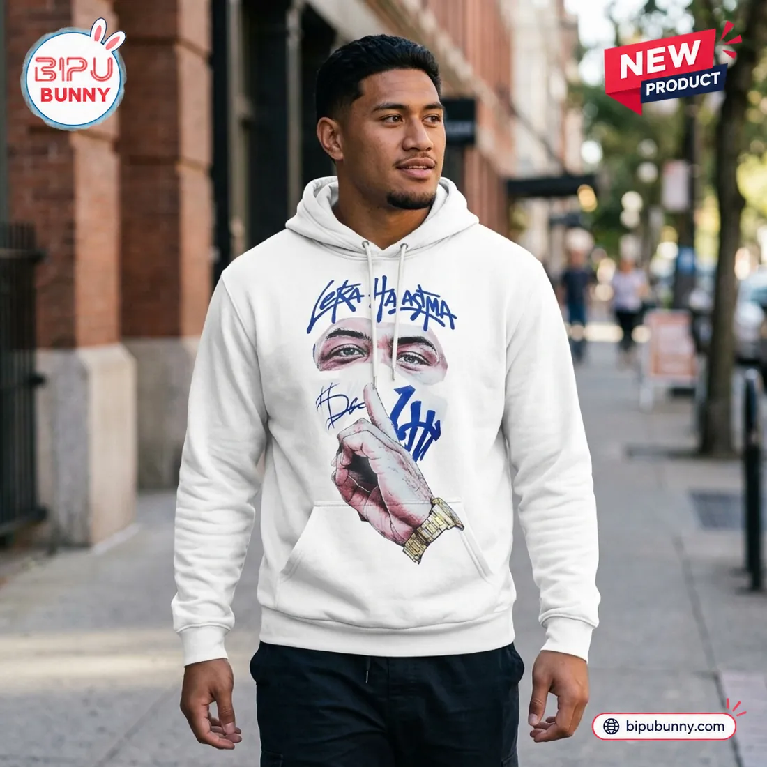 NZ Warriors Leka Halasima Limited Edition Hoodie NZ Warriors Leka Halasima Limited Edition Hoodie