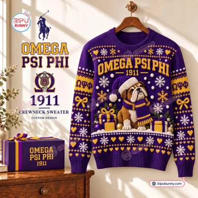 Omega Psi Phi Purple Ugly Sweater