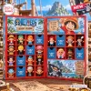 Front view of the One Piece Advent Calendar 2026 containing twenty-four miniature character figures.