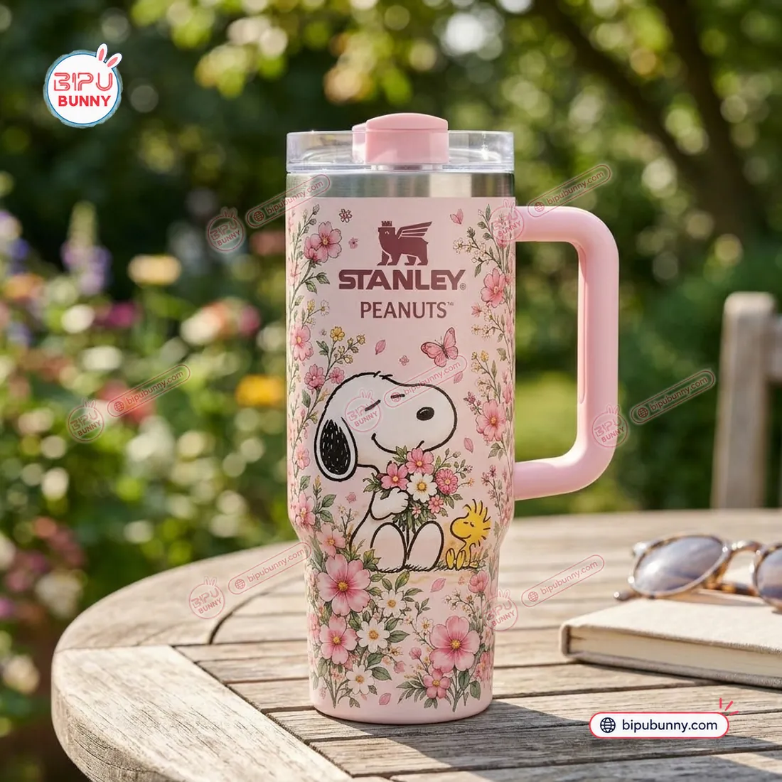Peanuts Flora 40oz Tumbler Cup Peanuts Flora 40oz Tumbler Cup