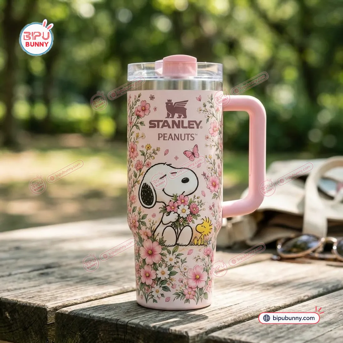 Peanuts Flora 40oz Tumbler Cup Peanuts Flora 40oz Tumbler Cup