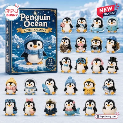 Penguin Ocean Acrylic Advent Calendar