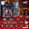 Front view of Pink Floyd Advent Calendar 2027 with matching band-themed ornaments.