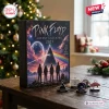 Front view of Pink Floyd Advent Calendar 2027 box with music legend themed daily ornaments on wooden table.