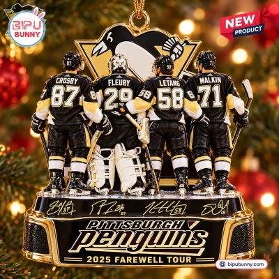 Pittsburgh Penguins 2025 Farewell Tour Ornament