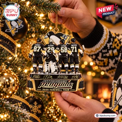 Pittsburgh Penguins 2025 Farewell Tour Ornament