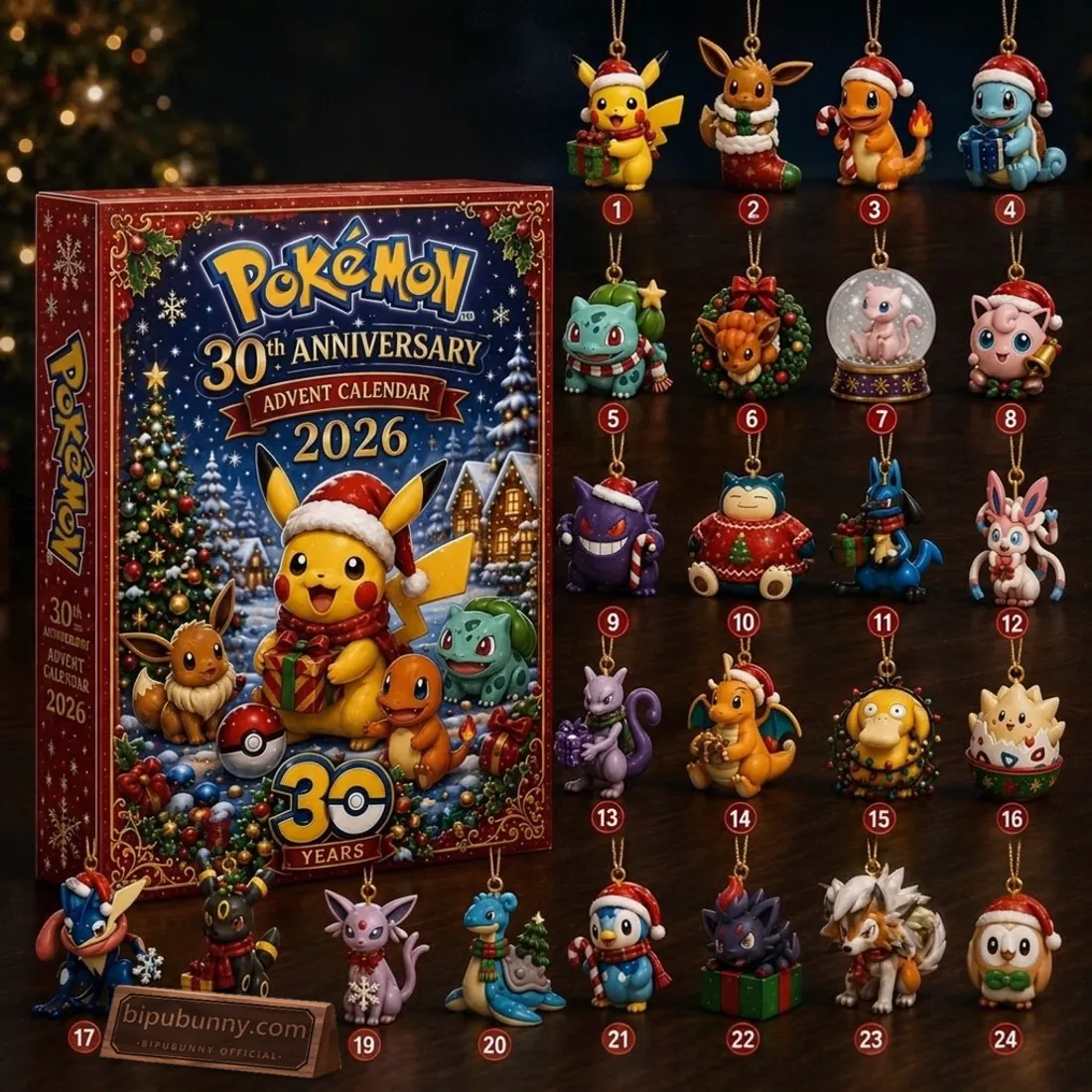 Pokémon 30th Anniversary 2026 Advent Calendar Pokémon 30th Anniversary 2026 Advent Calendar
