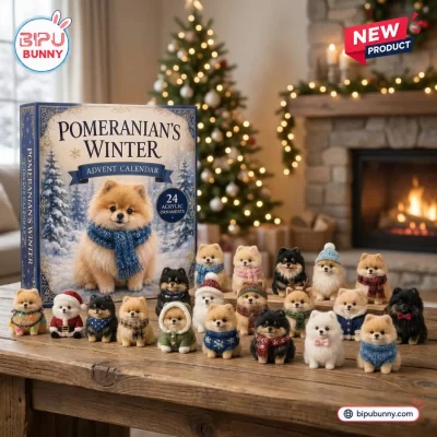 Pomeranian Winter Advent Calendar 2026