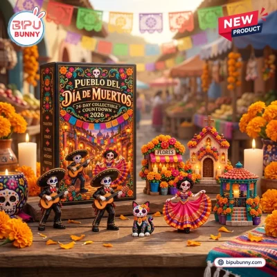 Pueblo Del Dia de Muertos 2026 Advent Calendar