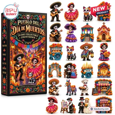 Pueblo Del Dia de Muertos 2026 Advent Calendar