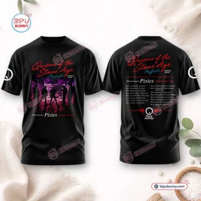 Queens Of The Stone Age Tour Black Shirt
