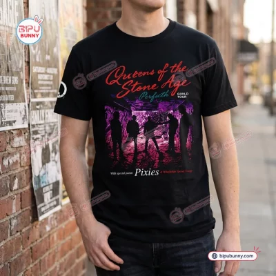 Queens Of The Stone Age Tour Black Shirt Queens Of The Stone Age Tour Black Shirt