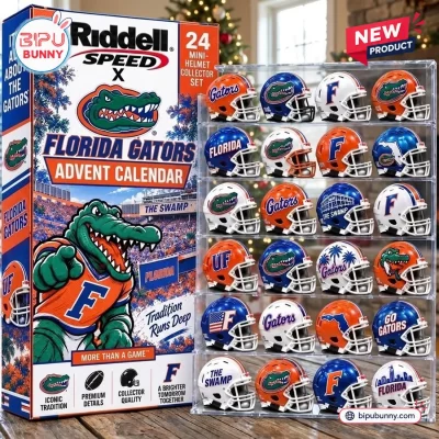 Riddell Florida Gators Speed Mini Helmet Advent Calendar