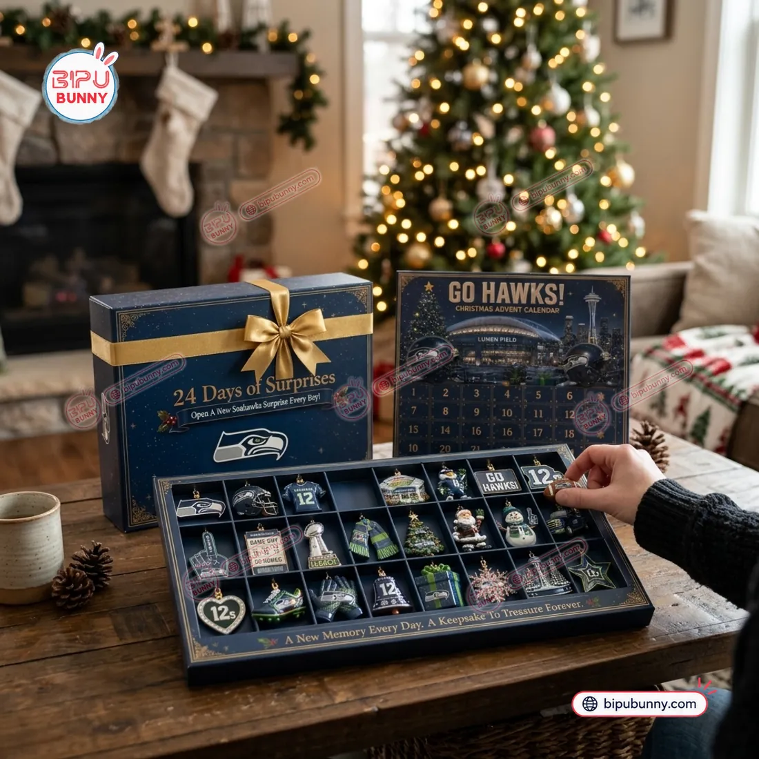 Seattle Seahawks NFL Christmas Advent Calendar Seattle Seahawks NFL Christmas Advent Calendar