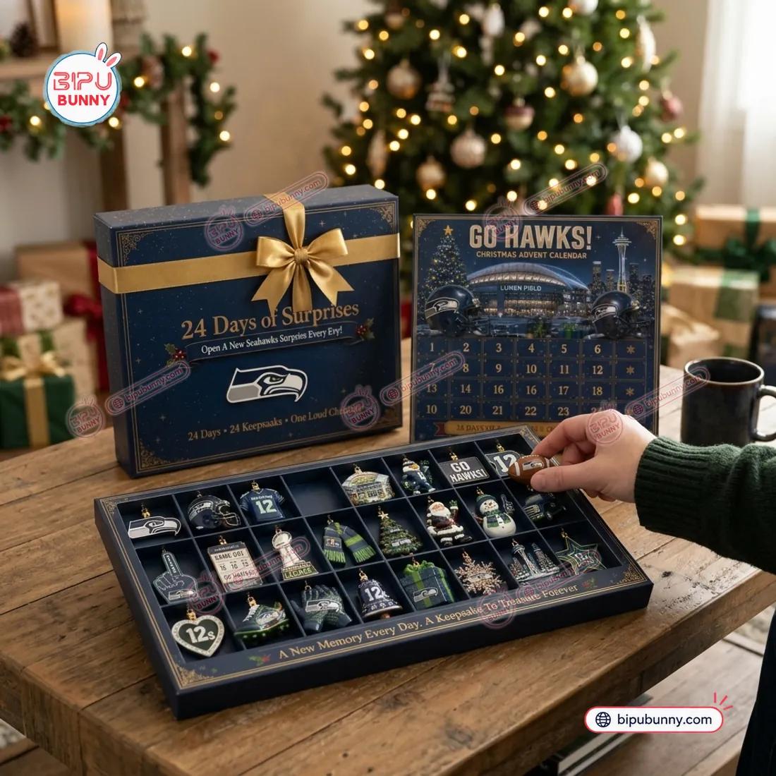 Seattle Seahawks NFL Christmas Advent Calendar Seattle Seahawks NFL Christmas Advent Calendar