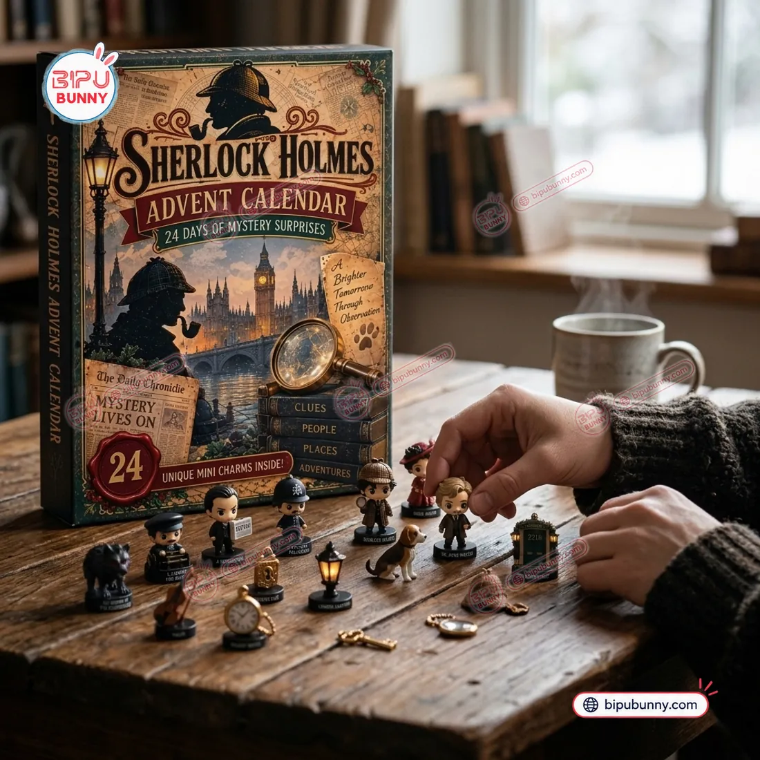 Sherlock Holmes Mystery Advent Calendar Figures Sherlock Holmes Mystery Advent Calendar Figures