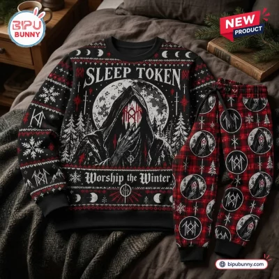 Sleep Token Worship The Winter Ugly Christmas Sweater