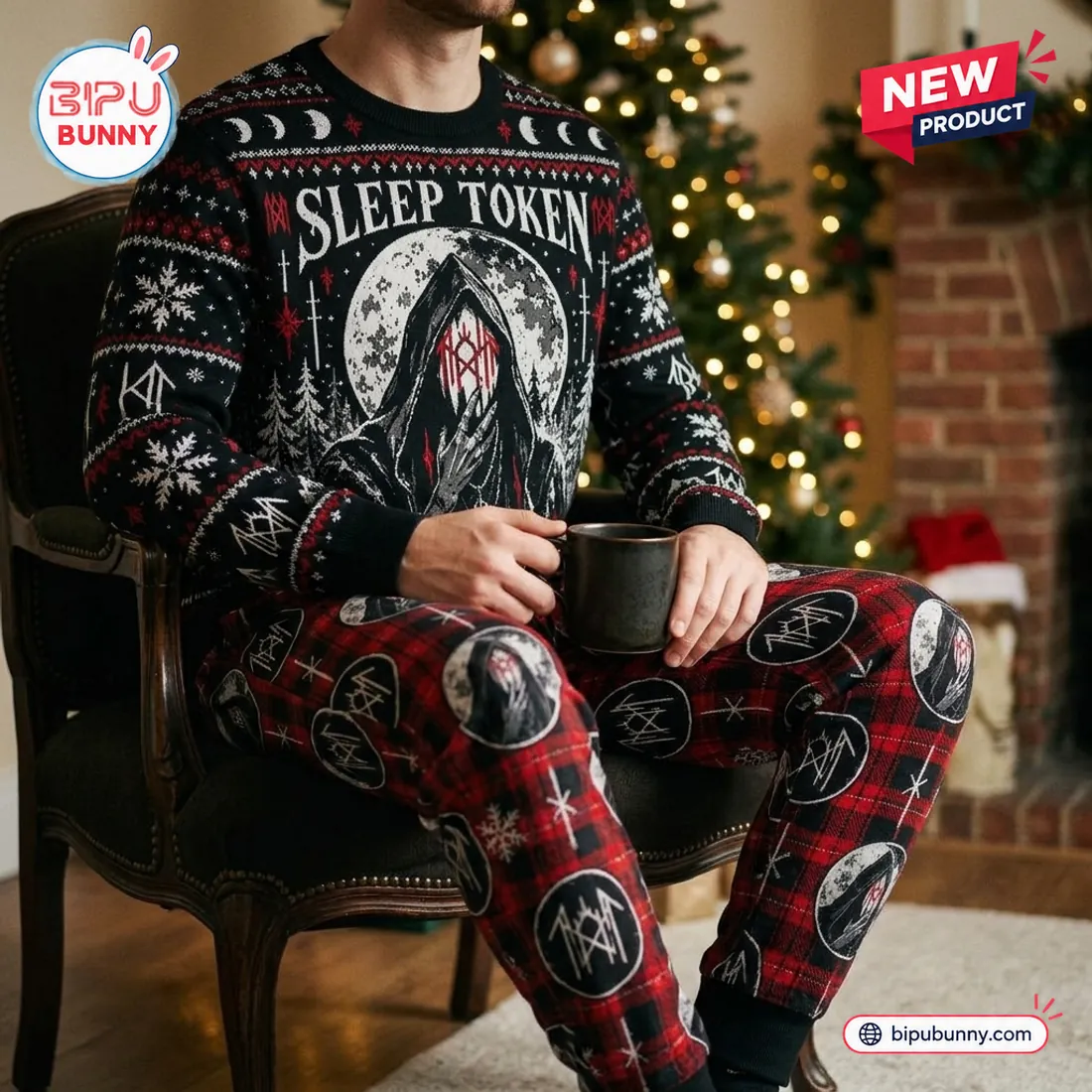 Sleep Token Worship The Winter Ugly Christmas Sweater Sleep Token Worship The Winter Ugly Christmas Sweater