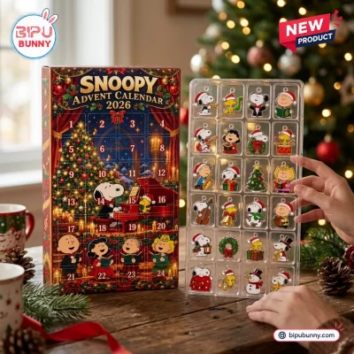 Snoopy Peanuts Gang 2026 Advent Calendar